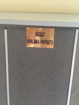 Kumlu Patinotlu Bazalt